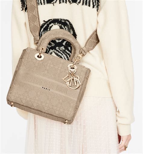 dior lady d lite beige|mini lady d lite bag.